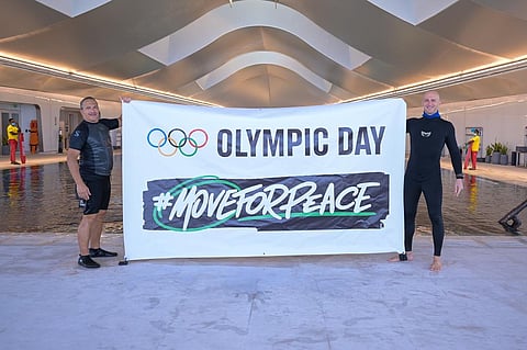 دبي تكشف الستار عن اليوم الأولمبي