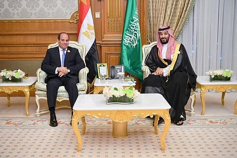 زيارة ولي العهد لمصر.. تنسيق وتشاور سياسي لتحقيق أمن واستقرار المنطقة