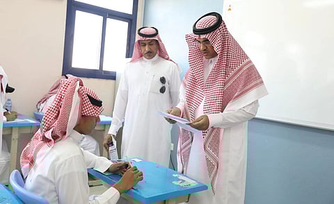 الاختبارات النهائية في مدارس الجوف