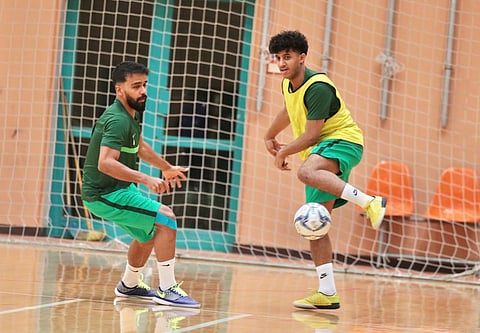 أخضر الصالات يفتتح بطولة غرب آسيا بلقاء منتخب فلسطين