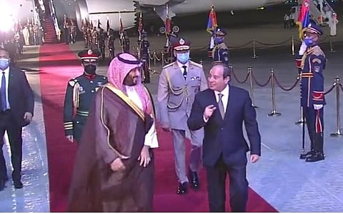 الإعلام المصري يحتفي بزيارة ولي العهد: ضيف مصر العزيز.. أهلا بكم في بلدكم الثاني