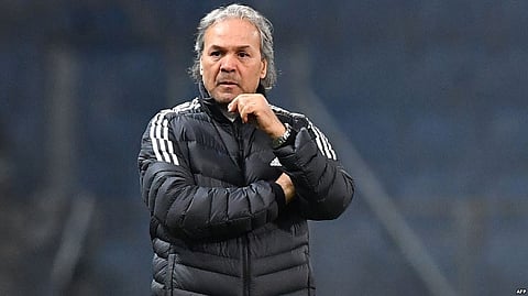 أسطورة الكرة الجزائري رابح ماجر