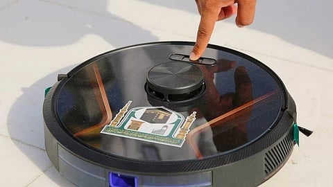 غسيل سطح الكعبة