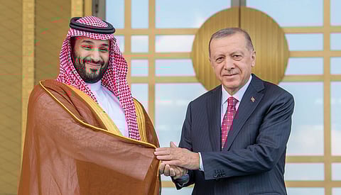 صاحب السمو الملكي الأمير محمد بن سلمان بن عبدالعزيز آل سعود، يصل اسطنبول