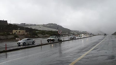 أمطار رعدية