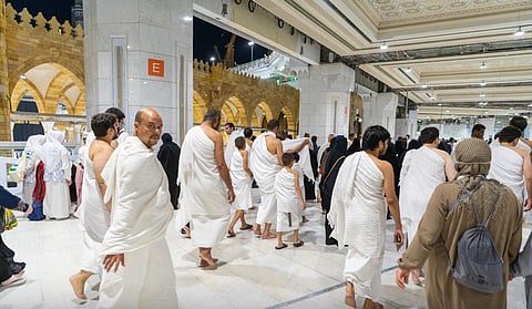 استقبال طلائع المعتمرين من خارج المملكة