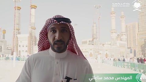 مدير عام الإدارة العامة لتحسين تجربة المستفيد في وزارة الحج، محمد ساعاتي