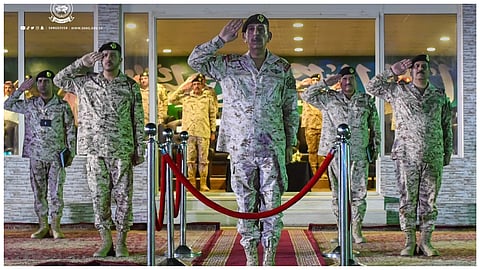 جولة تفقدية لقوات وزارة الحرس الوطني