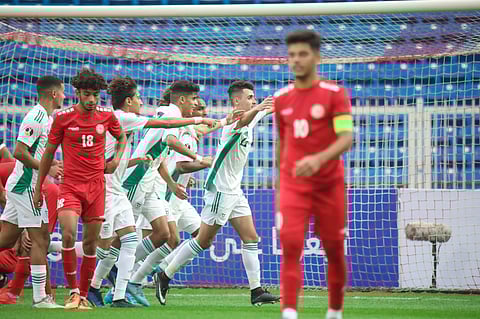 الجزائر ضد لبنان