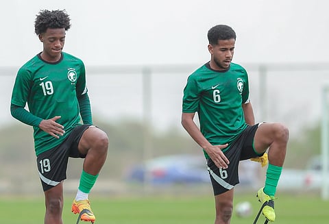 تدريبات المنتخب السعودي للشباب