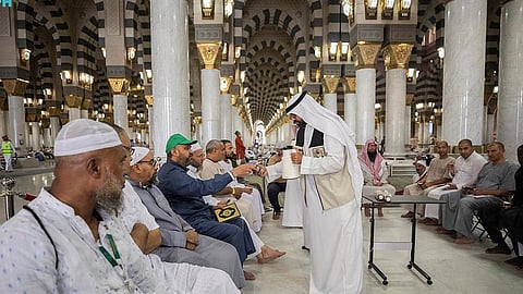 رئاسة المسجد النبوي تدشّن مبادرة «حياكم»