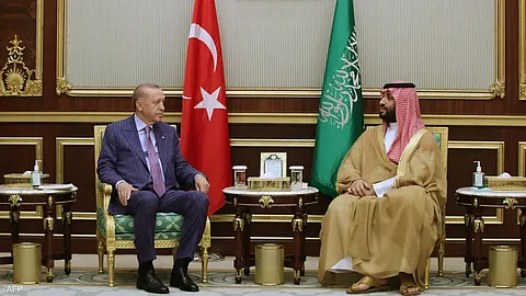 ولي العهد والرئيس التركي أردوغان