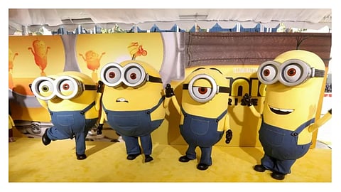 دعاية فيلم مينيونز