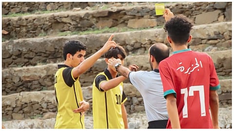 جانب من البطولة الرياضية