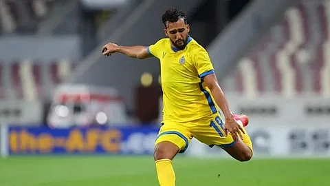 محمد قاسم ظهير أيسر فريق النصر
