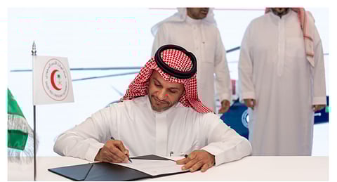 جانب من توقيع الاتفاقية