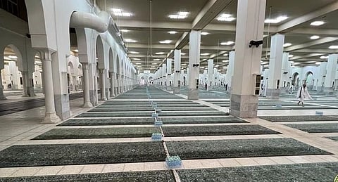 توزيع مياه على الحجاج