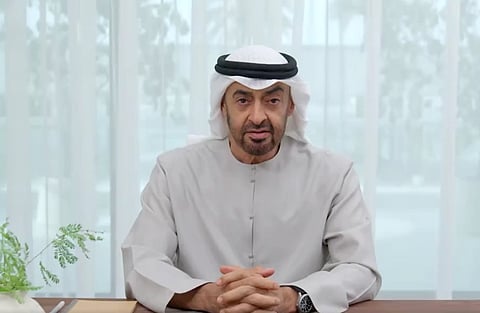 الشيخ محمد بن زايد آل نهيان رئيس دولة الإمارات