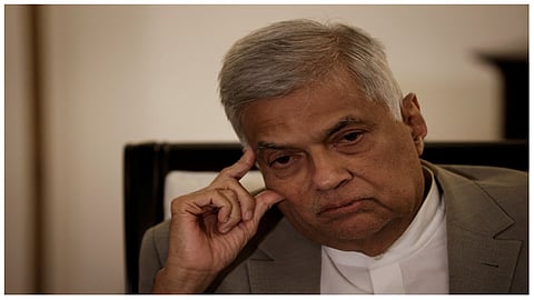 رانيل ويكريميسنجه القائم بأعمال رئيس سريلانكا