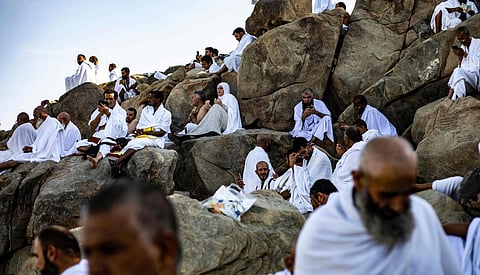 الحجاج على جبل عرفات