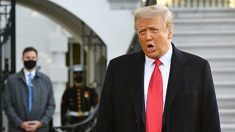 الرئيس السابق دونالد ترامب