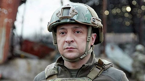 الرئيس الأوكراني ـ فولوديمير زيلنسكي