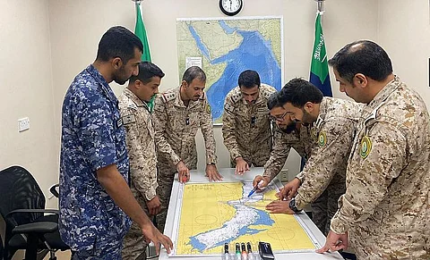 قوة الواجب المختلطة 150 بقيادة البحرية السعودية