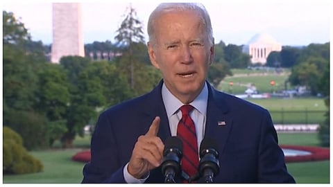 الرئيس الأمريكي جو بايدن