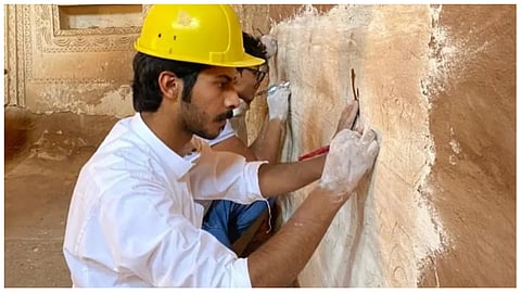 الباحث وموثق التراث في منطقة حائل، عبدالله الخزام