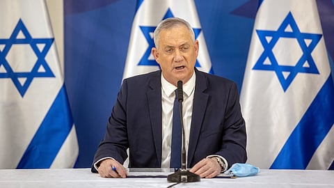 وزير الدفاع الإسرائيلي بيني جانتس