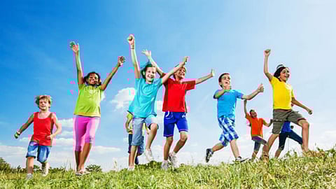 النشاط البدني للأطفال