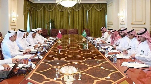 اجتماع الأمانة العامة لمجلس التنسيق السعودي - القطري