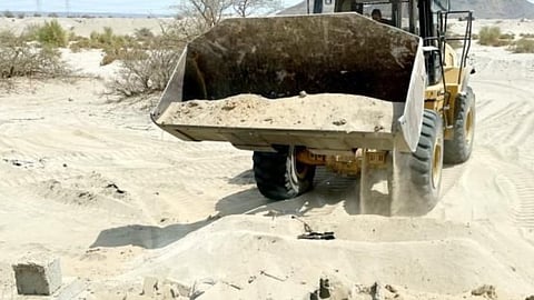 علميات ردم الآبار المكشوفة