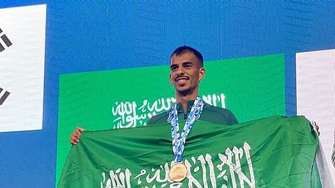 لاعب أخضر التايكوندو السميح يتأهل إلى بطولة الجائزة الكبرى بباريس