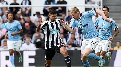 التعادل الإيجابي يحسم مباراة نيوكاسل ومانشستر سيتي في الدوري الإنجليزي