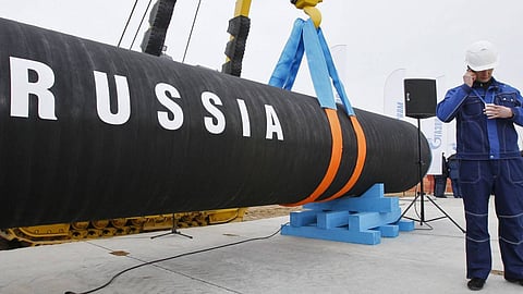 صادرات الغاز الروسي