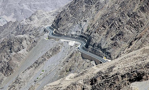 طريق عقبة شعار