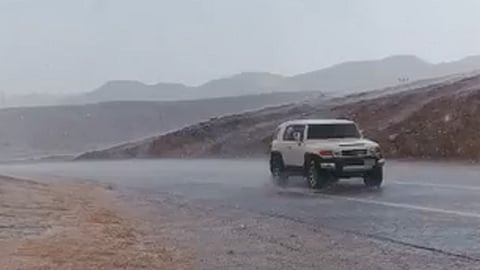 أمطار تبوك
