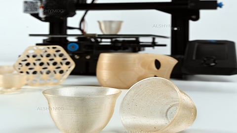 طباعة فنجان قهوة ثلاثي الأبعاد