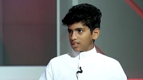 الشاب المتعافي من السرطان سعود الجريسي