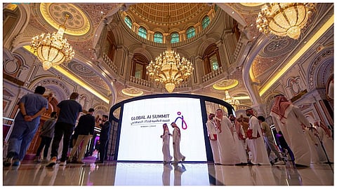 جانب من فعاليات ختام أعمال القمة العالمية للذكاء الاصطناعي