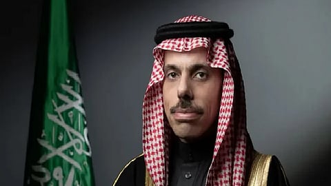 وزير الخارجية الأمير فيصل بن فرحان