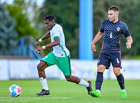 الأخضر الأولمبي ضد مع كرواتيا