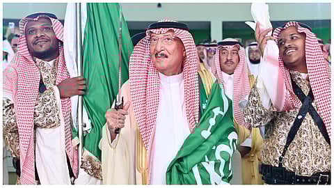 احتفال منطقة جازان بالعيد الوطني