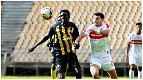 مباراة الزمالك المصري وإيليكت سبورت التشادي
