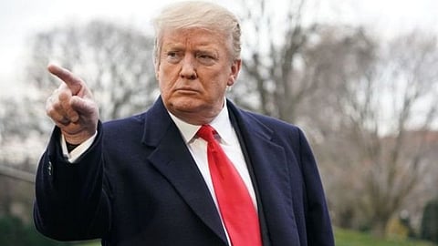 الرئيس الأمريكي السابق دونالد ترامب