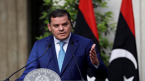 رئيس حكومة الوحدة الوطنية الليبية عبد الحميد الدبيبة