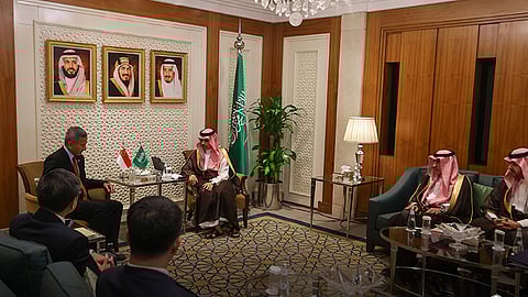 وزير الخارجية يبحث مع نظيره السنغافوري الموضوعات ذات الاهتمام المشترك