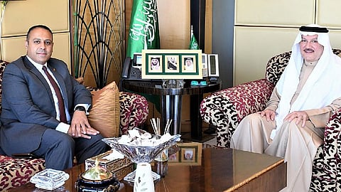 سفير المملكة لدى القاهرة يلتقي أمين الرئاسة المصرية