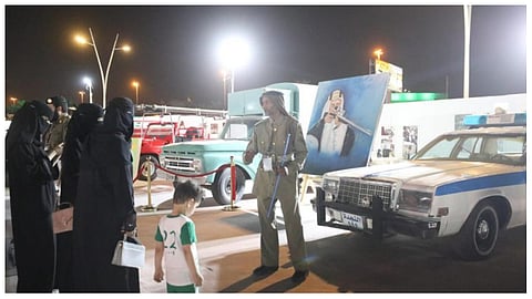 جانب من احتفالات وزارة الداخلية وقطاعاتها الأمنية باليوم الوطني